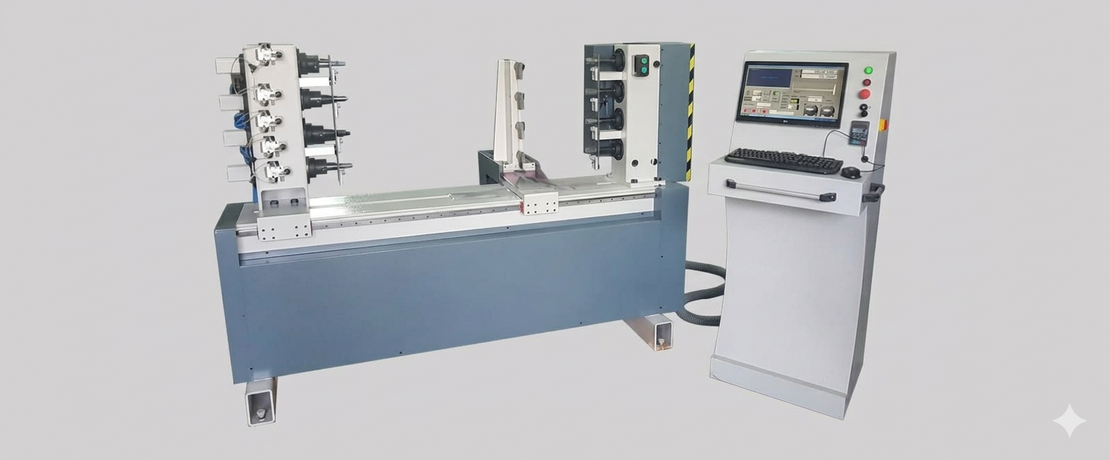 DÖRT KAFA CNC AHŞAP TORNA